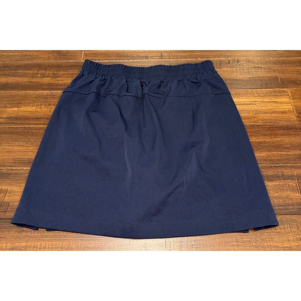 Lady Hagen Womens Navy Blue Golf Skort Elastic Waist Performance Skirt Size XS